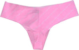 Pink No Show Thong Smooth Panties/Panty Color Yellow New