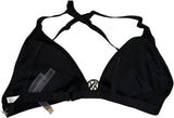 Victoria's Secret Swimwear Wild Wanderer Ribbed Triangle Bikini Top Size X-Large Color Black New