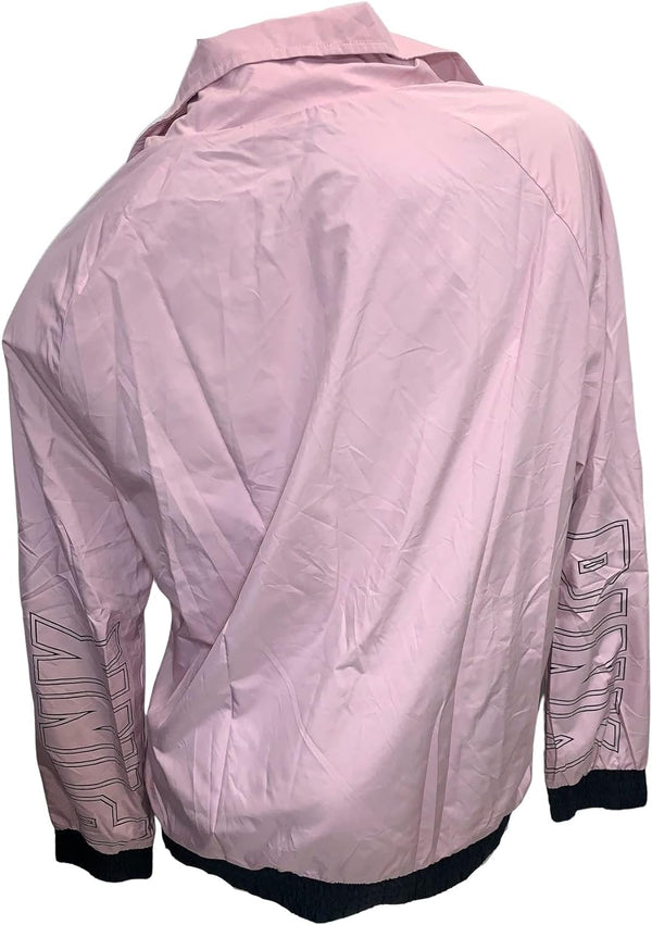 Victoria's Secret Pink Anorak Windbreaker Jacket Full Zip Color Rose Pink Size XS/Small New